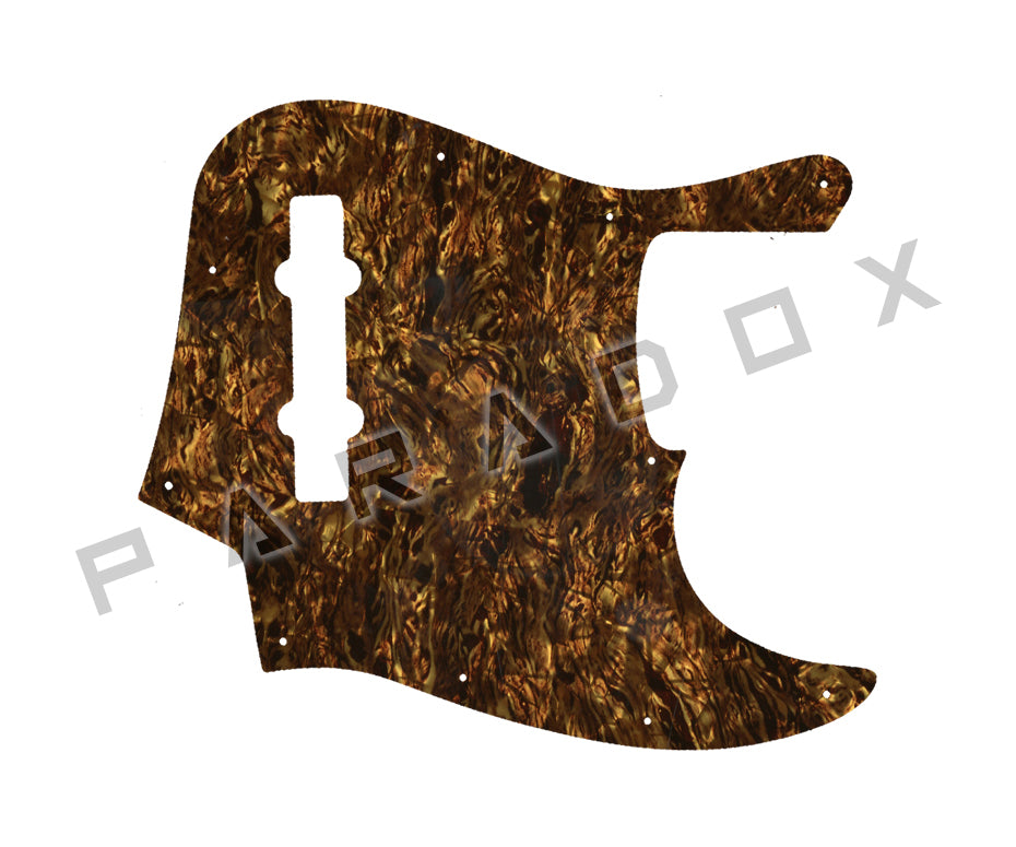 Custom Pickguard For 2023 - 2024 Made in China Squier Affinity Jazz Bass V