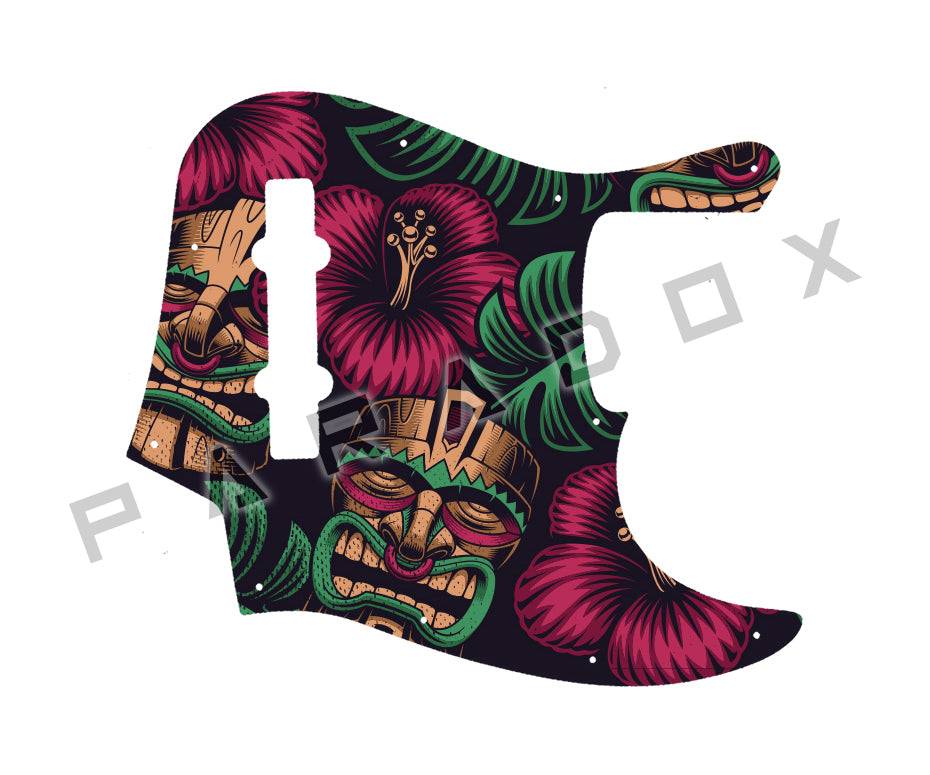 Custom Pickguard For 2023 - 2024 Made in China Squier Affinity Jazz Bass V