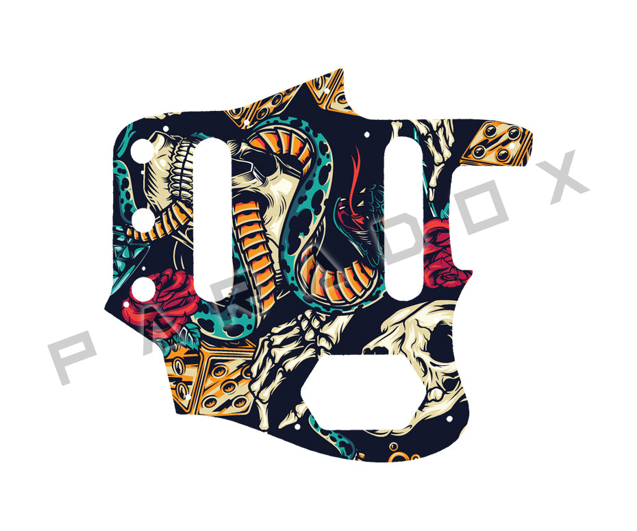 Custom Pickguard For 2018 - 2022 Made in America Fender American Original '60s Jaguar