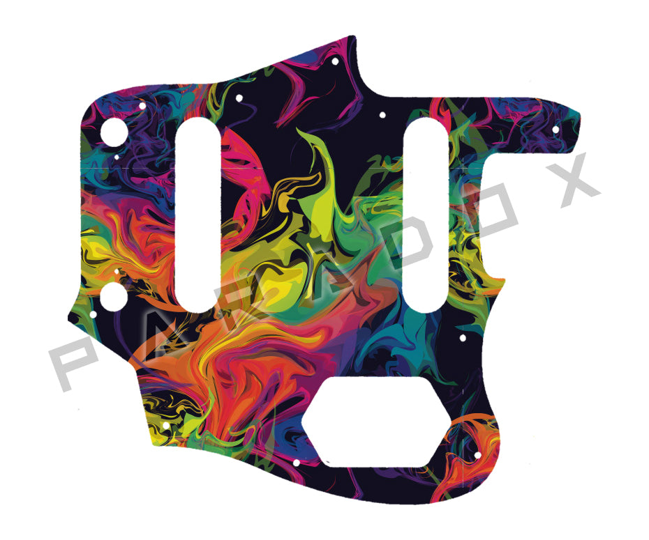 Custom Pickguard For 2018 - 2024 Made in Indonesia Squier Classic Vibe '70s Jaguar