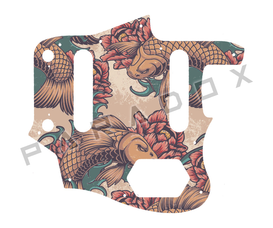 Custom Pickguard For 2018 - 2024 Made in Indonesia Squier Classic Vibe '70s Jaguar