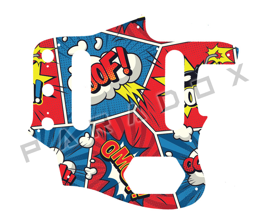 Custom Pickguard For 2000 - 2012 Made in America Fender American Vintage '62 Jaguar