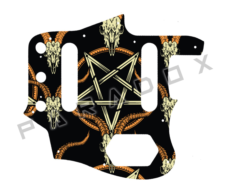 Custom Pickguard For 2000 - 2012 Made in America Fender American Vintage '62 Jaguar