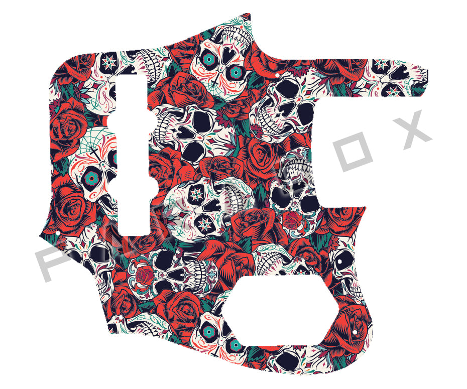 Custom Pickguard For 2006-2014 Made in Japan Fender Jaguar Bass