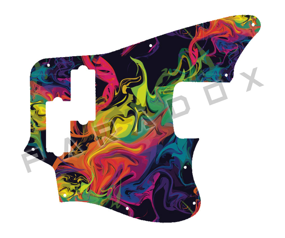 Custom Pickguard For 2018-2024 Made in Mexico By Fender Player Jaguar Bass 4-String