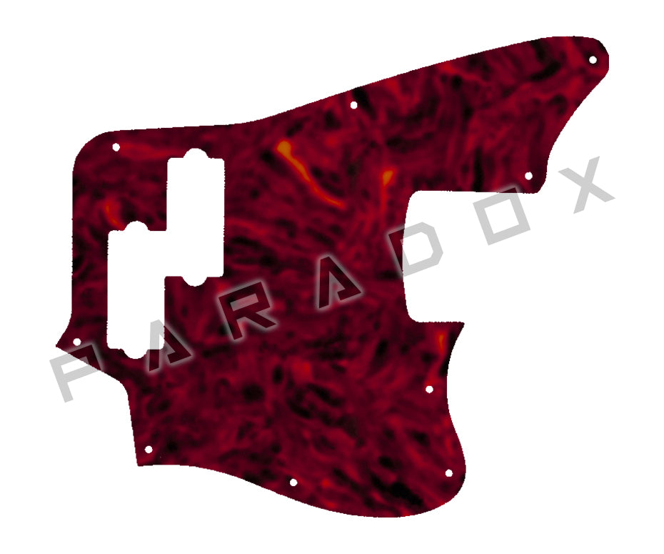 Custom Pickguard For 2020 - 2024 Made in Indonesia Squier By Fender Classic Vibe Jaguar Bass 4-string