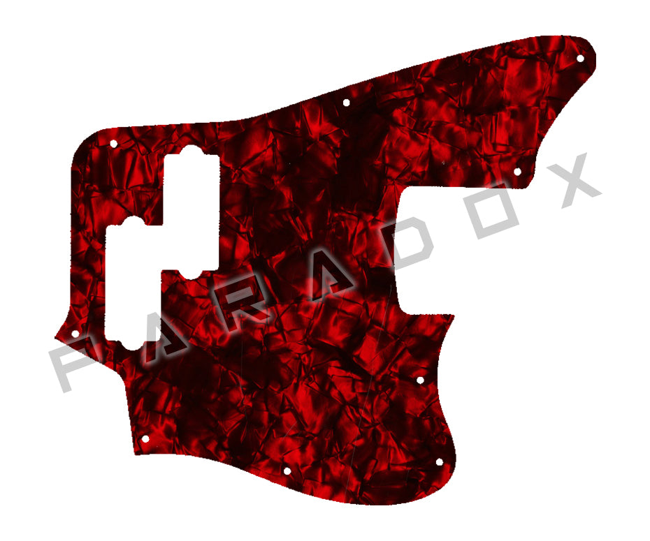 Custom Pickguard For 2020 - 2024 Made in Indonesia Squier By Fender Classic Vibe Jaguar Bass 4-string