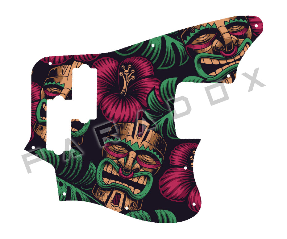 Custom Pickguard For 2020 - 2024 Made in Indonesia Squier By Fender Classic Vibe Jaguar Bass 4-string