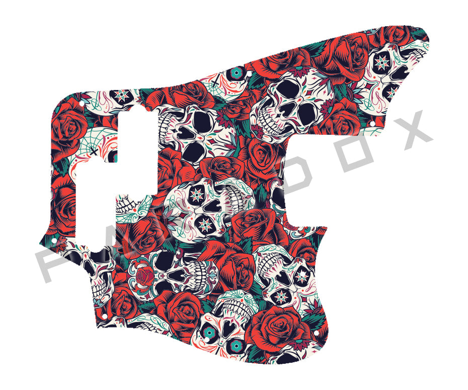 Custom Pickguard For 2020 - 2024 Made in Indonesia Squier By Fender Classic Vibe Jaguar Bass 4-string