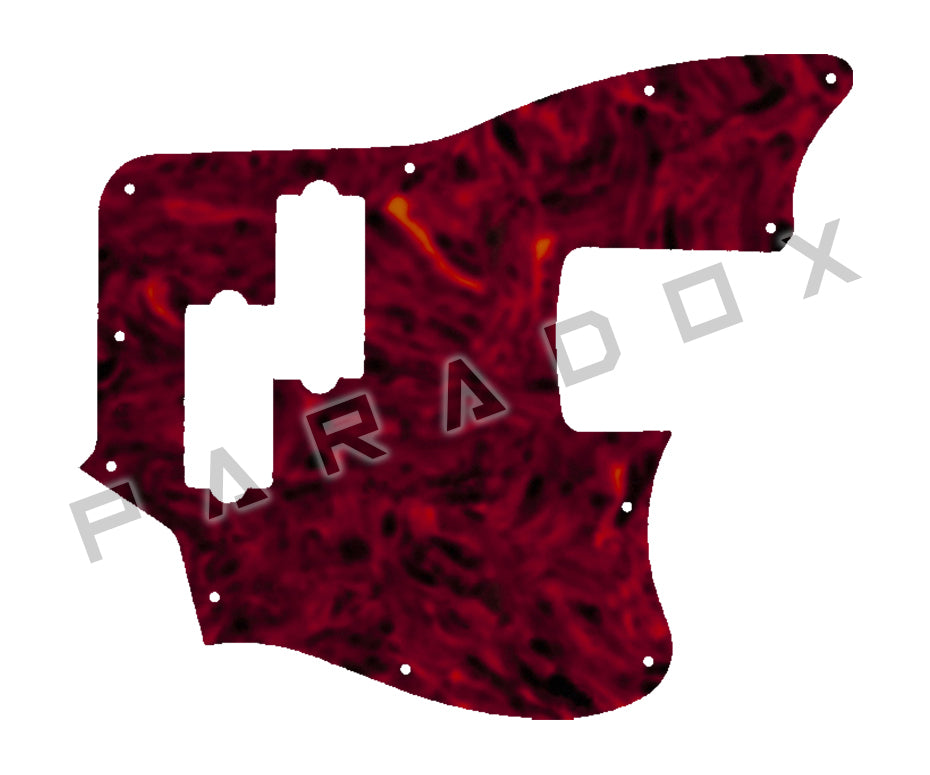 Custom Pickguard For 2012 - 2018 Made in China Squier Vintage Modified Jaguar Bass Special SS
