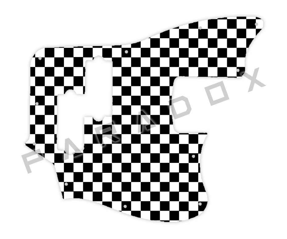 Custom Pickguard For 2012 - 2018 Made in China Squier Vintage Modified Jaguar Bass Special SS