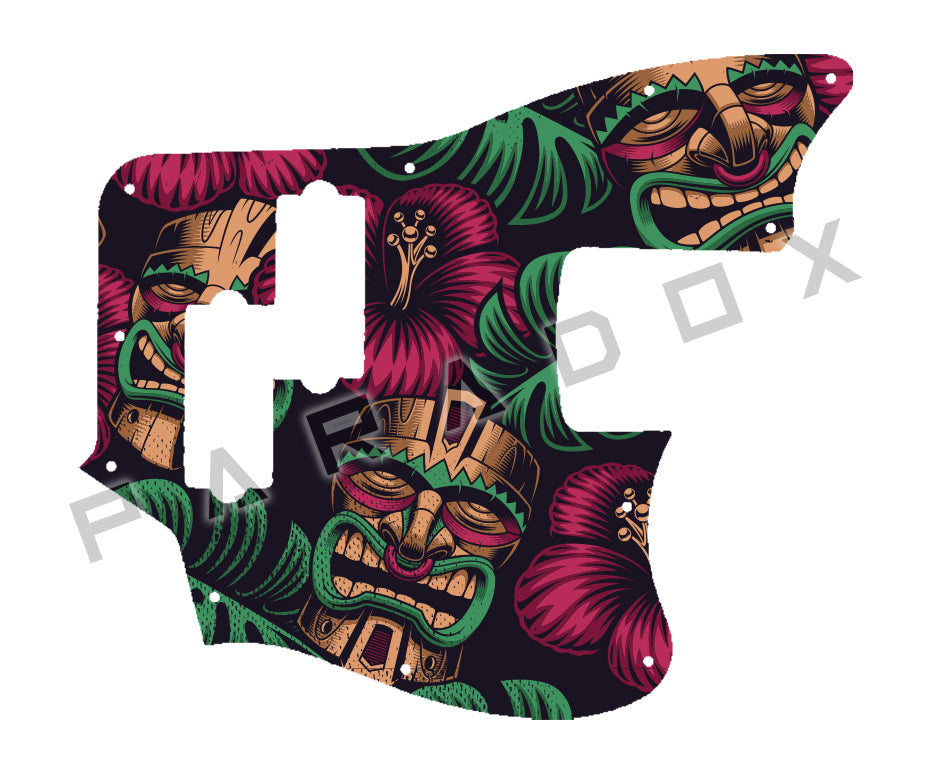 Custom Pickguard For 2012 - 2018 Made in China Squier Vintage Modified Jaguar Bass Special SS
