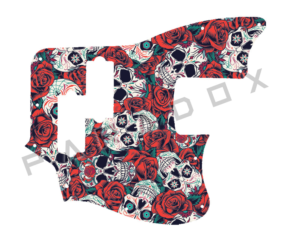 Custom Pickguard For 2012 - 2018 Made in China Squier Vintage Modified Jaguar Bass Special SS
