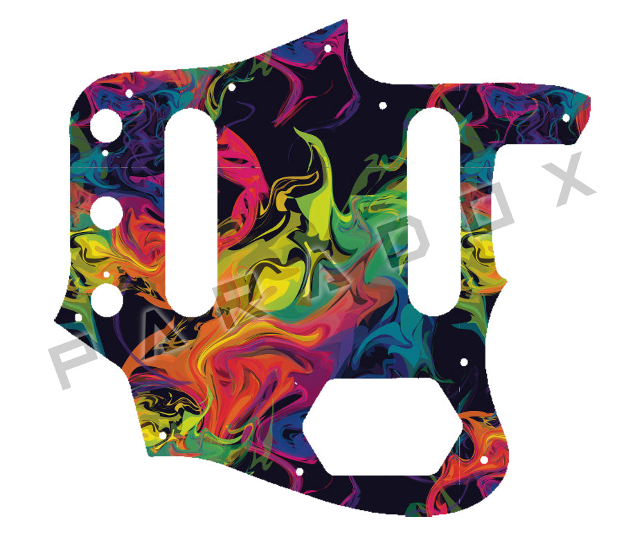 Custom Pickguard For 2018 - 2020 Made in Japan Fender MIJ Hybrid '60s Jaguar