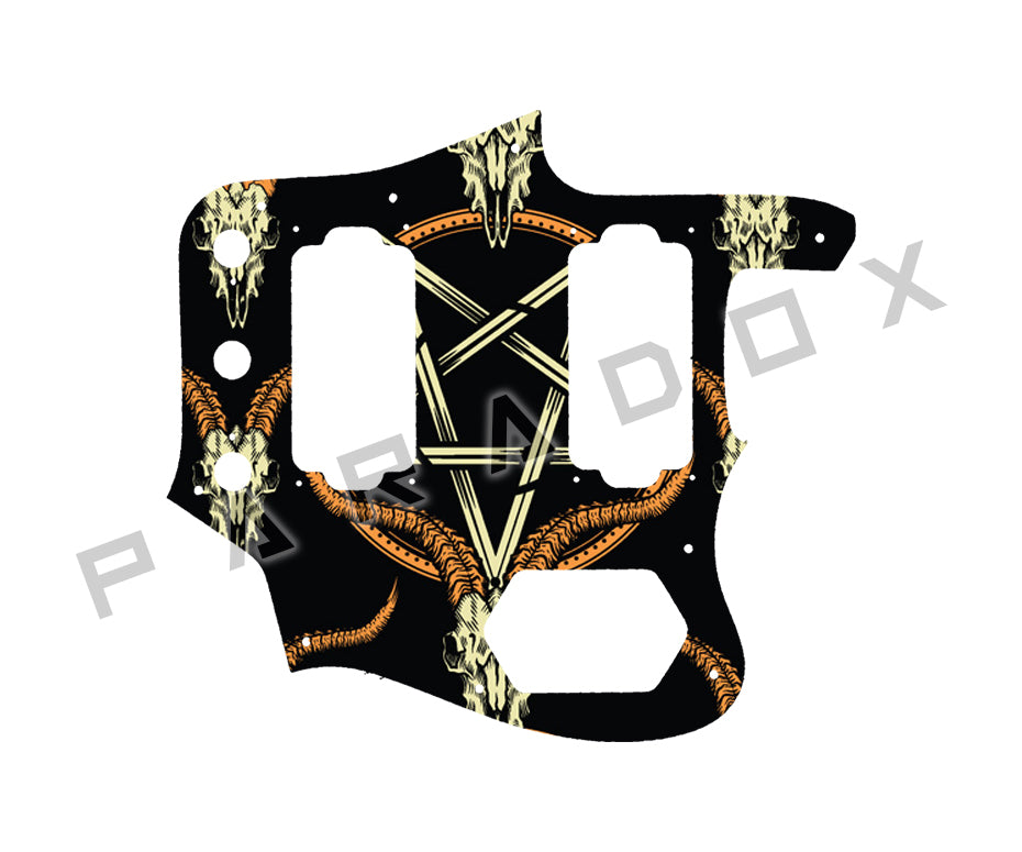 Custom Pickguard For 2006 - 2008 Made in Japan Fender Jaguar Special HH