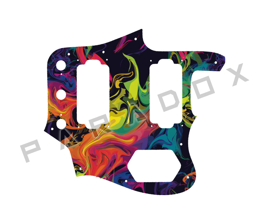 Custom Pickguard For 2006 - 2008 Made in Japan Fender Jaguar Special HH