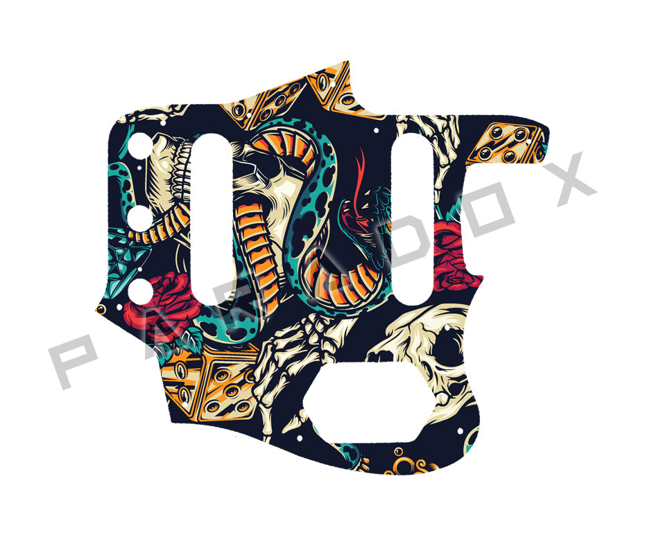 Custom Pickguard For 2000 - 2012 Made in America Fender American Reissue '62 Jaguar