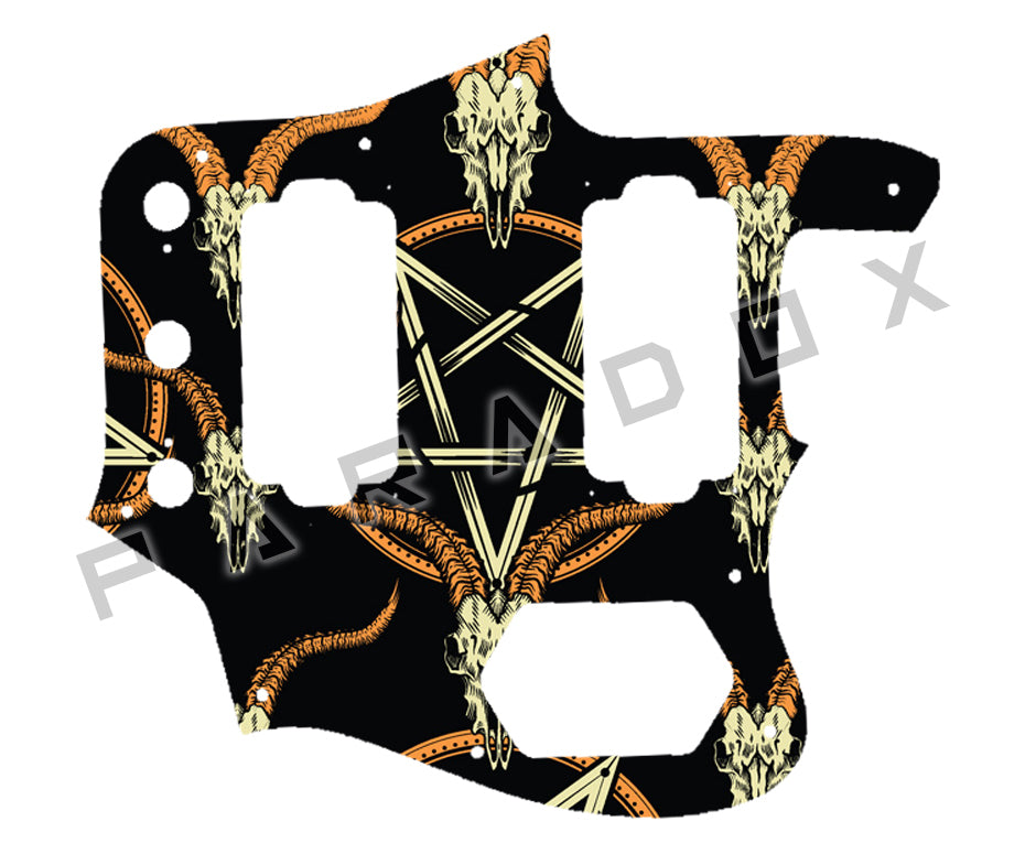 Custom Pickguard For 2004 - 2005 Made in Japan Fender Jaguar Special Edition HH