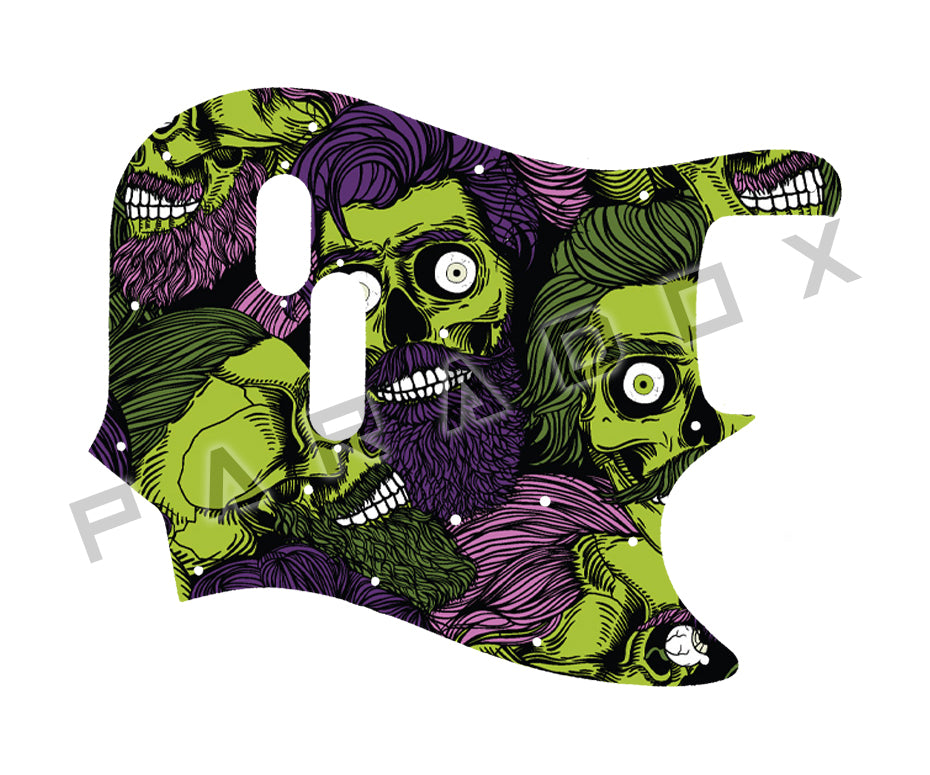 Custom Pickguard For 1965 - 1971 Made in America Fender Bass V