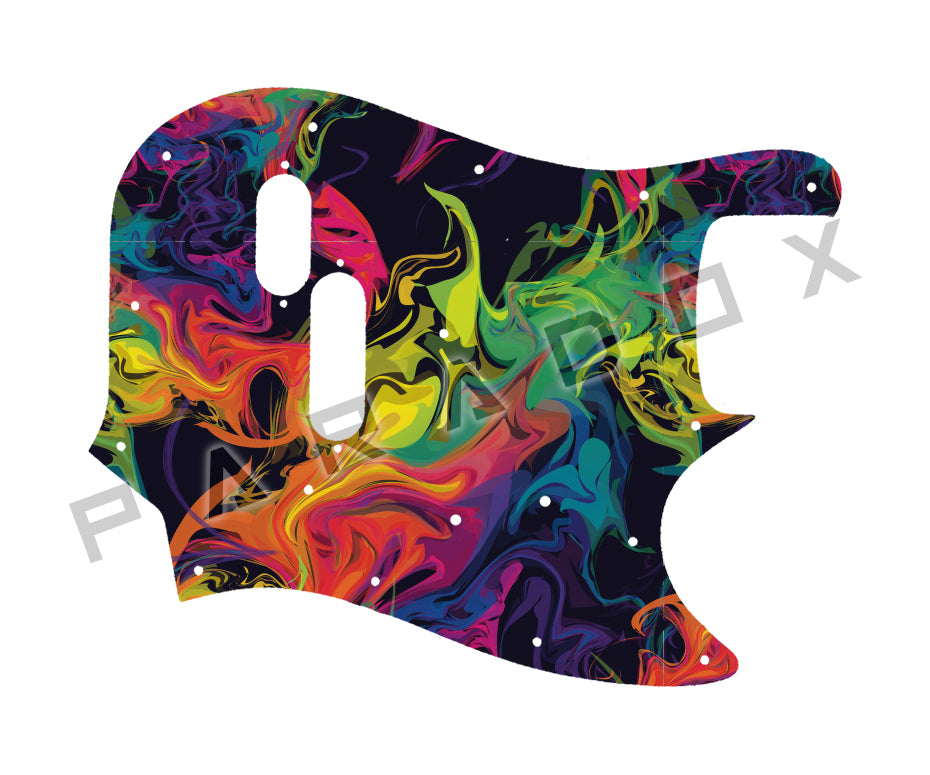 Custom Pickguard For 1965 - 1971 Made in America Fender Bass V