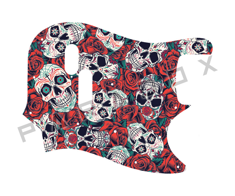 Custom Pickguard For 1965 - 1971 Made in America Fender Bass V
