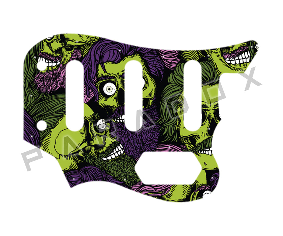 Custom Pickguard For 2014 - 2018 Made in China Squier Vintage Modified Bass VI