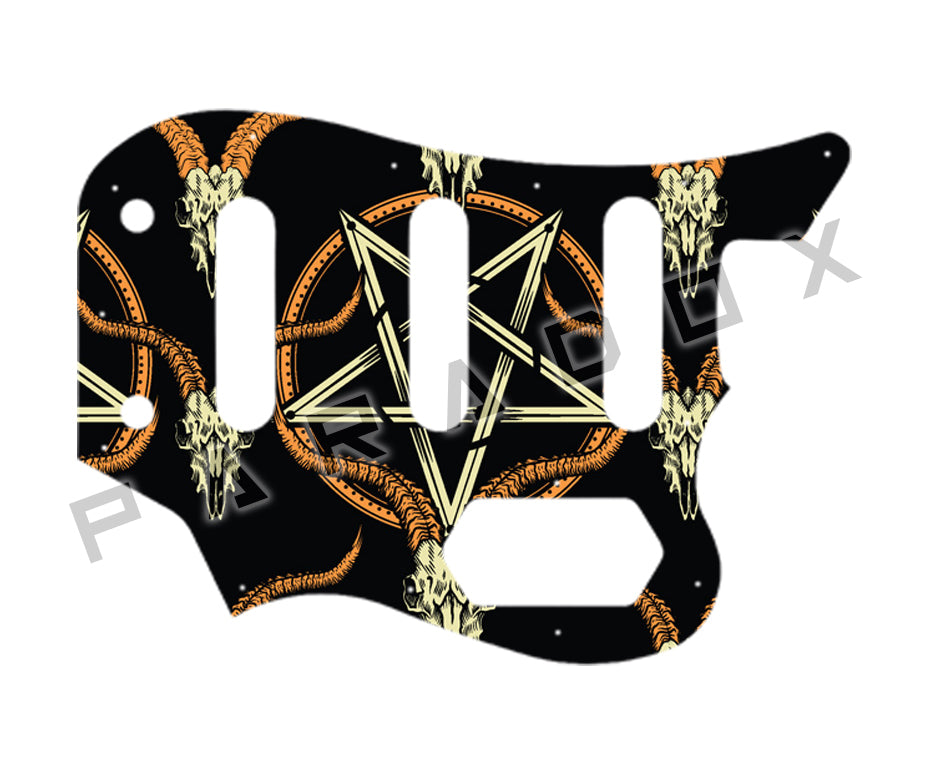 Custom Pickguard For 2014 - 2018 Made in China Squier Vintage Modified Bass VI