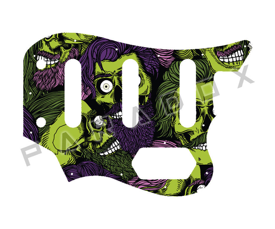 Custom Pickguard For 2019-2024 Made in Indonesia Squier by Fender Classic Vibe Bass VI