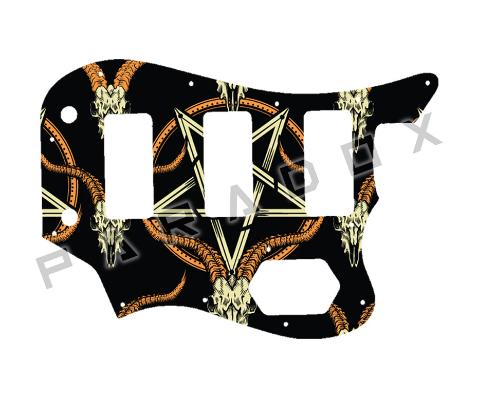 Custom Pickguard For 1961-1964 Fender Bass VI Vintage Bass