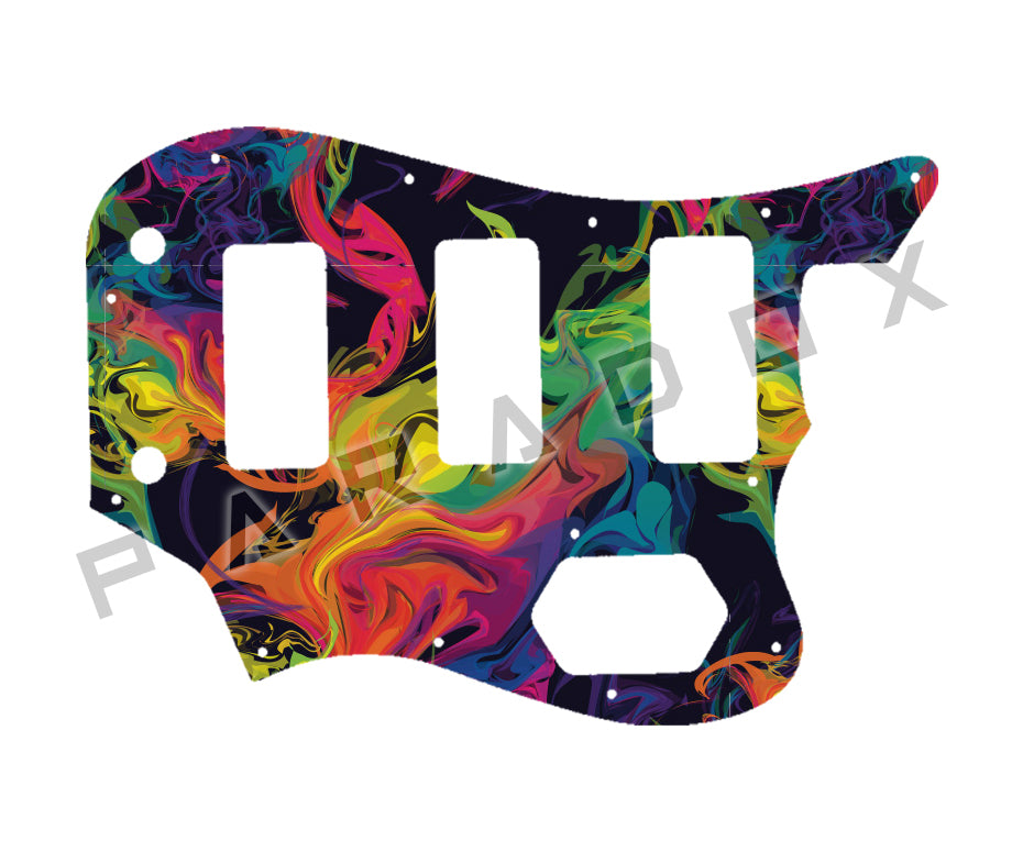 Custom Pickguard For 1961-1964 Fender Bass VI Vintage Bass