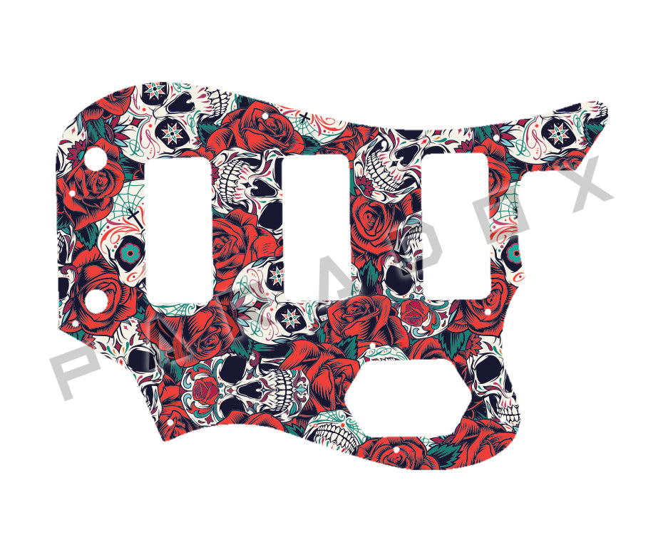 Custom Pickguard For 1961-1964 Fender Bass VI Vintage Bass