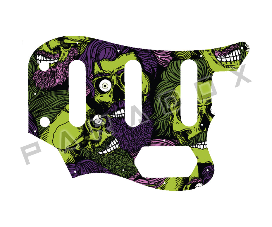 Custom Pickguard For 1993-1997 Made in Japan Fender Bass VI