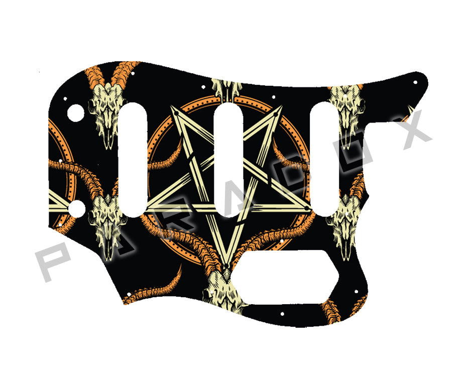 Custom Pickguard For 1993-1997 Made in Japan Fender Bass VI