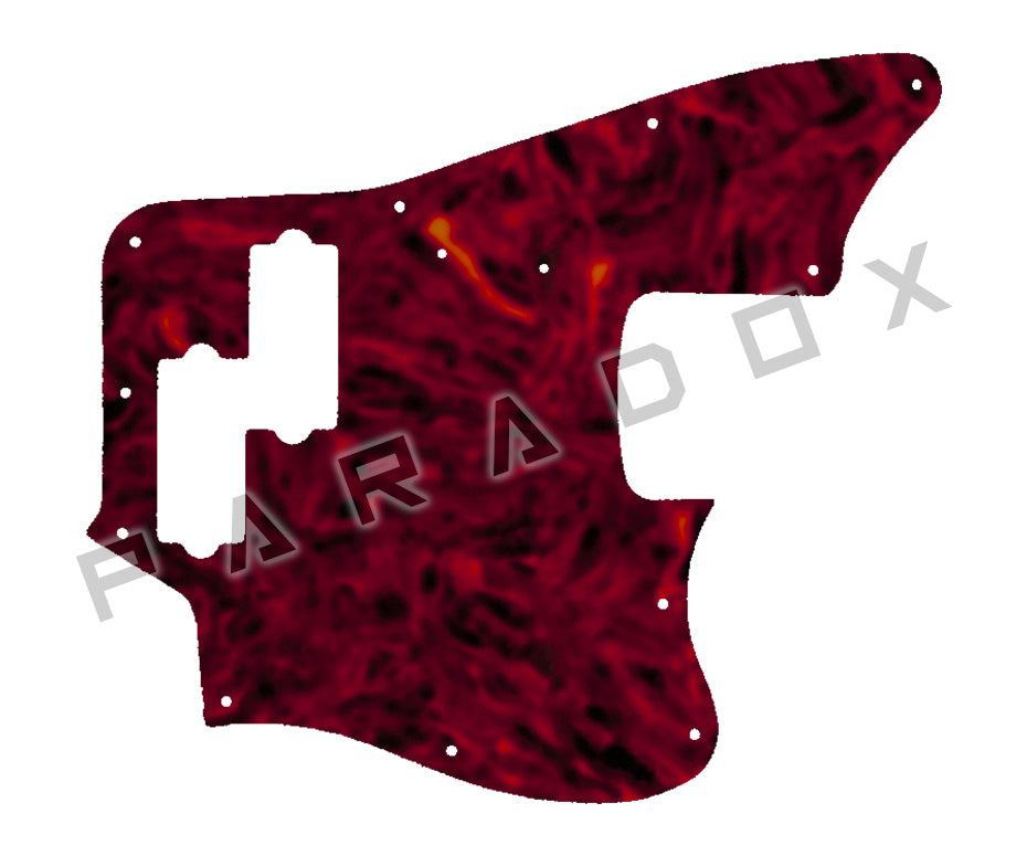 Custom Pickguard For 2011- 2018 Made in Indonesia Squier Vintage Modified Jaguar Bass Special HB