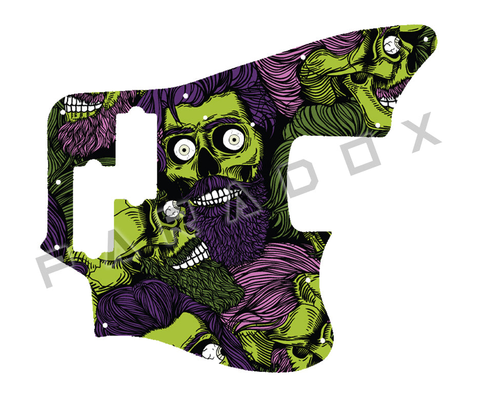 Custom Pickguard For 2011- 2018 Made in Indonesia Squier Vintage Modified Jaguar Bass Special HB