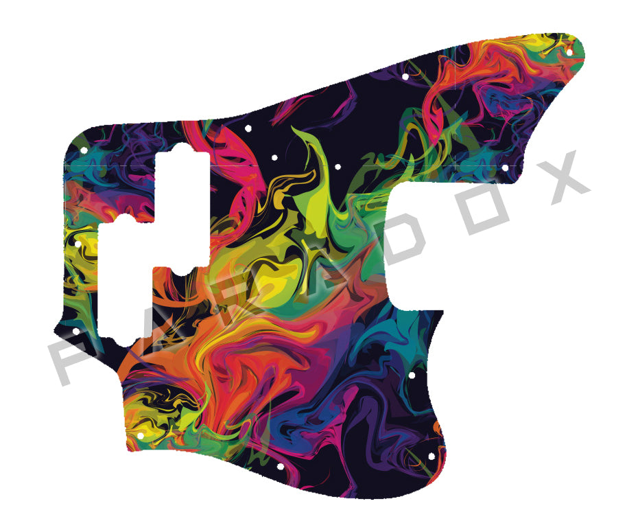 Custom Pickguard For 2011- 2018 Made in Indonesia Squier Vintage Modified Jaguar Bass Special HB