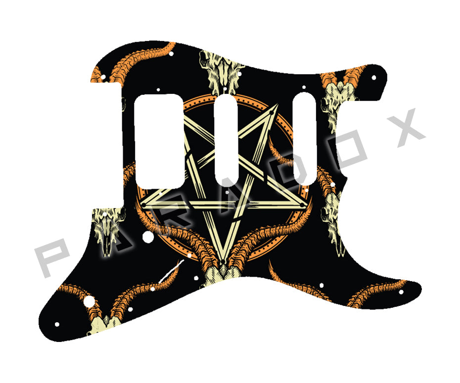 Custom Pickguard For 2009 - 2018 Made in America Jackson Adrian Smith San Dimas