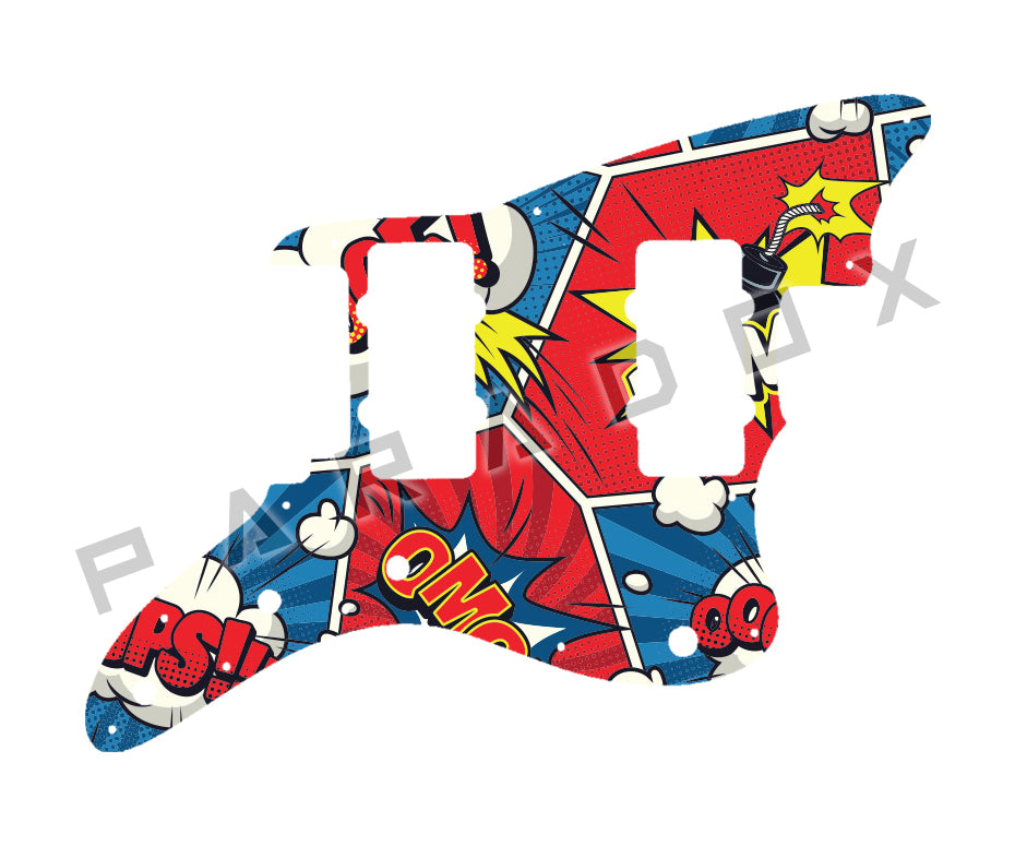 Custom Pickguard For 2018 - 2024 Made in America Fender American Performer Jazzmaster
