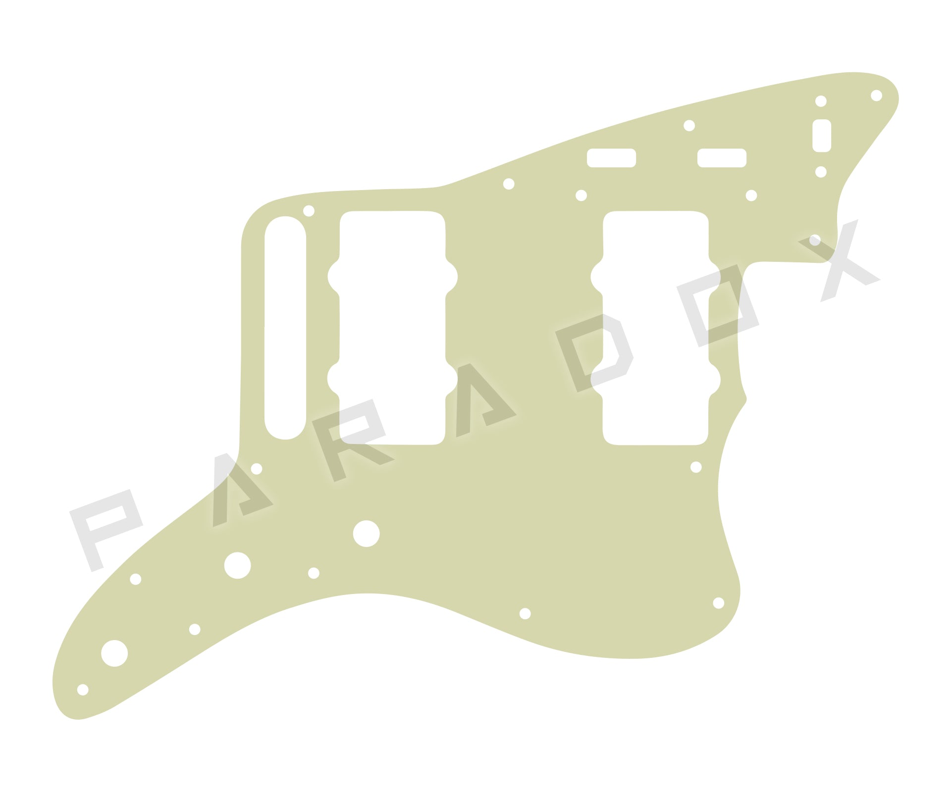 Custom Pickguard For 2008 - 2019 Made in American Fender Classic Player Jazzmaster Special