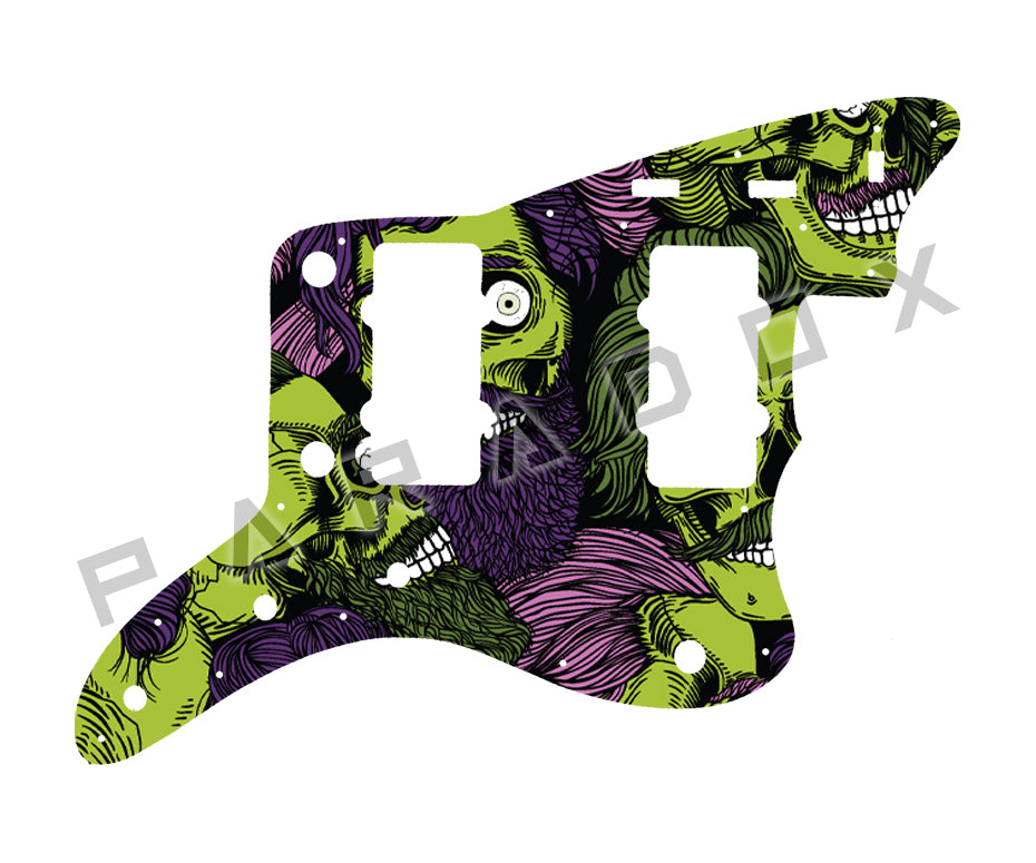 Custom Pickguard For 2018 - 2024 Made in Indonesia Squier Classic Vibe '60s Jazzmaster