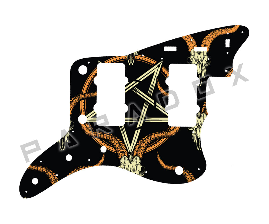Custom Pickguard For 2018 - 2024 Made in Indonesia Squier Classic Vibe '60s Jazzmaster