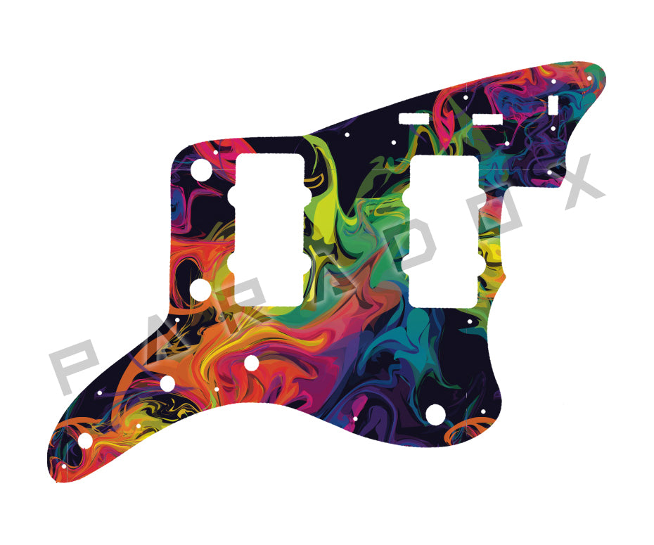 Custom Pickguard For 2018 - 2024 Made in Indonesia Squier Classic Vibe '60s Jazzmaster