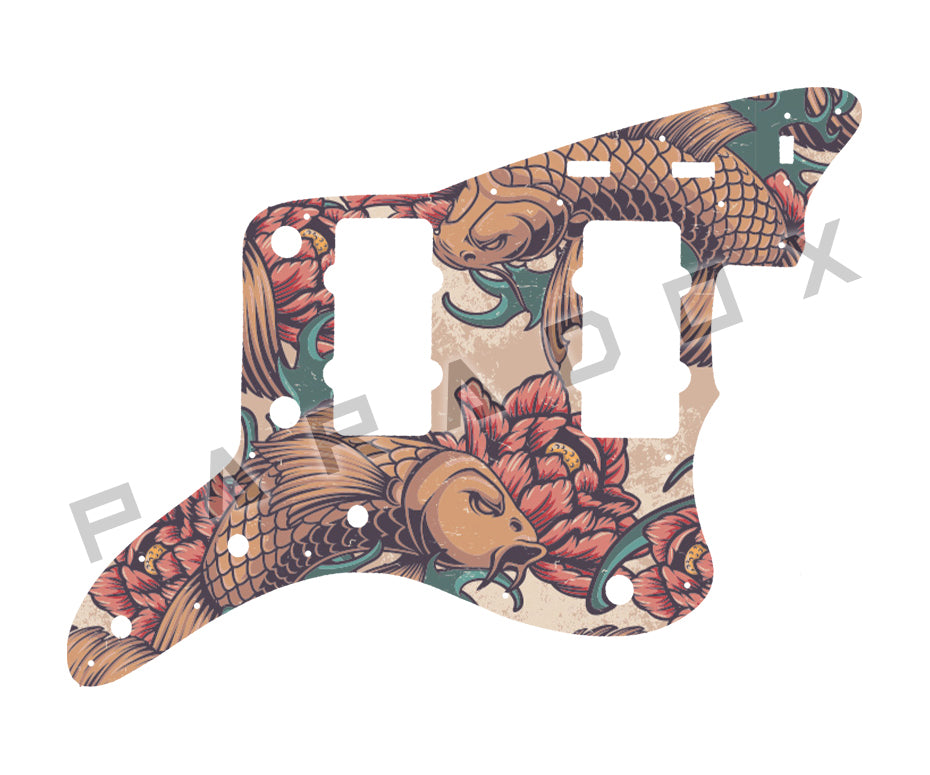 Custom Pickguard For 2018 - 2024 Made in Indonesia Squier Classic Vibe '60s Jazzmaster