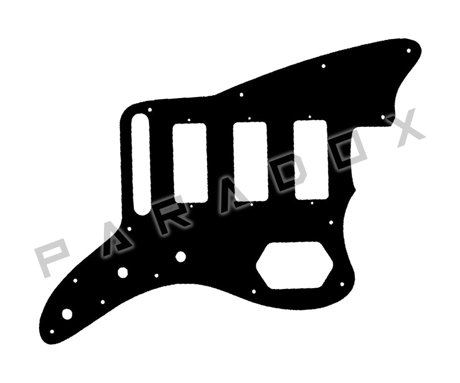 Custom Pickguard For 2023 - 2024 Made in Mexico Fender GoldFoil Jazzmaster