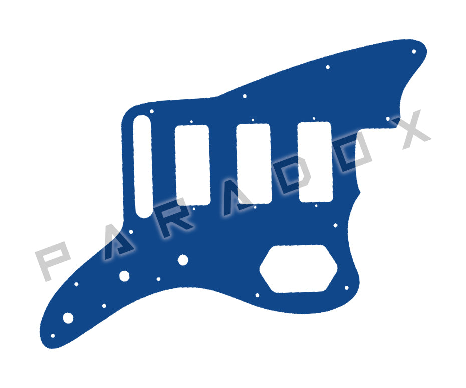 Custom Pickguard For 2023-2024 Made in Mexico Fender Gold Foil Jazzmaster
