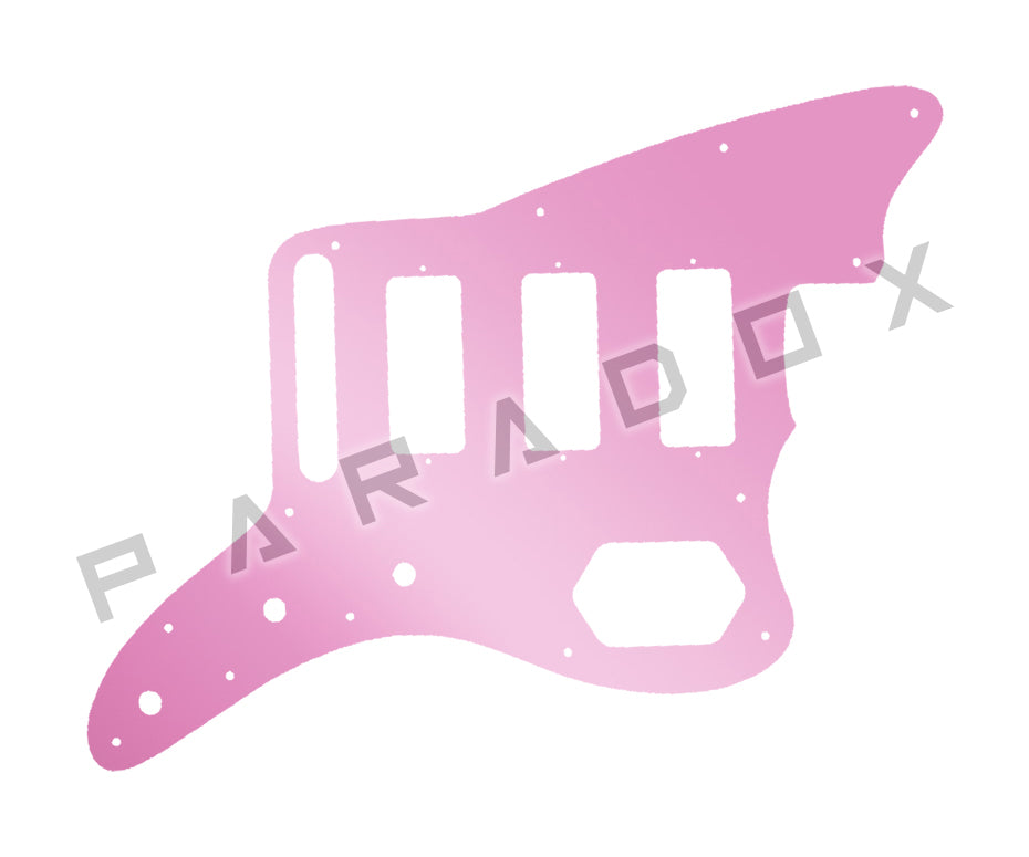 Custom Pickguard For 2023-2024 Made in Mexico Fender Gold Foil Jazzmaster