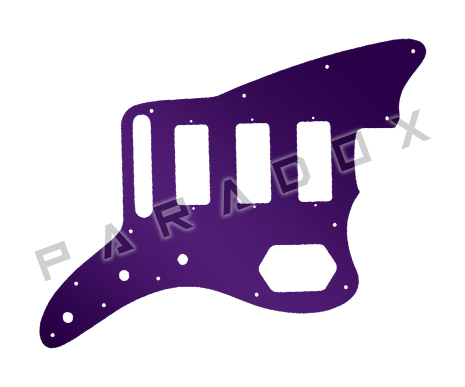 Custom Pickguard For 2023-2024 Made in Mexico Fender Gold Foil Jazzmaster