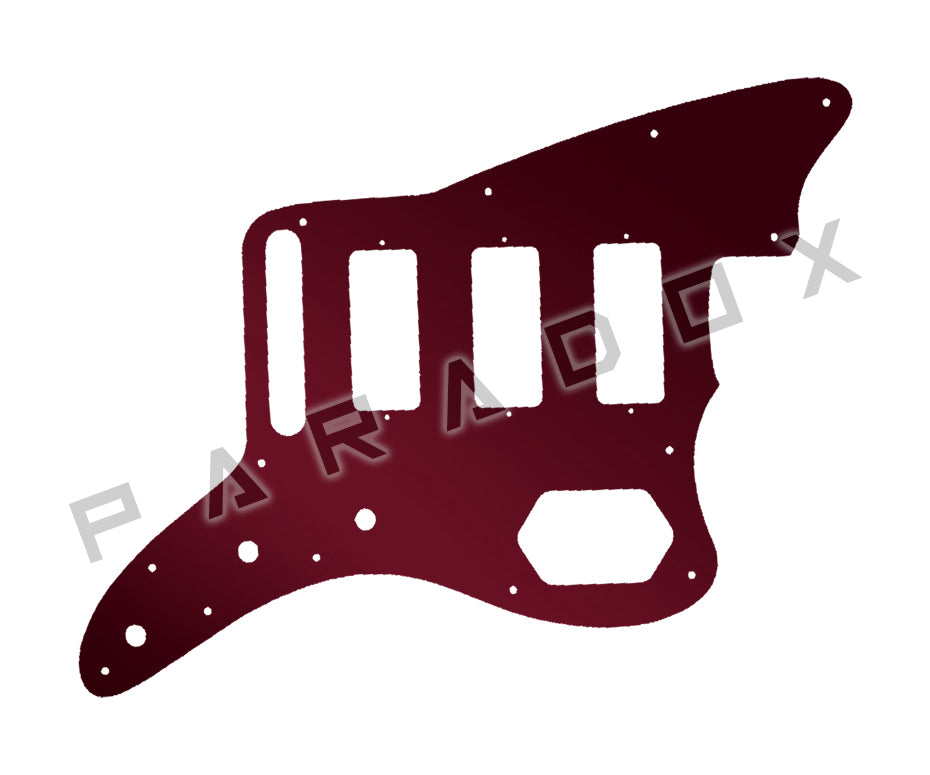 Custom Pickguard For 2023-2024 Made in Mexico Fender Gold Foil Jazzmaster