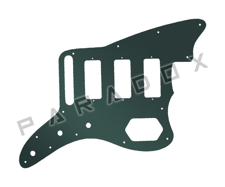 Custom Pickguard For 2023-2024 Made in Mexico Fender Gold Foil Jazzmaster