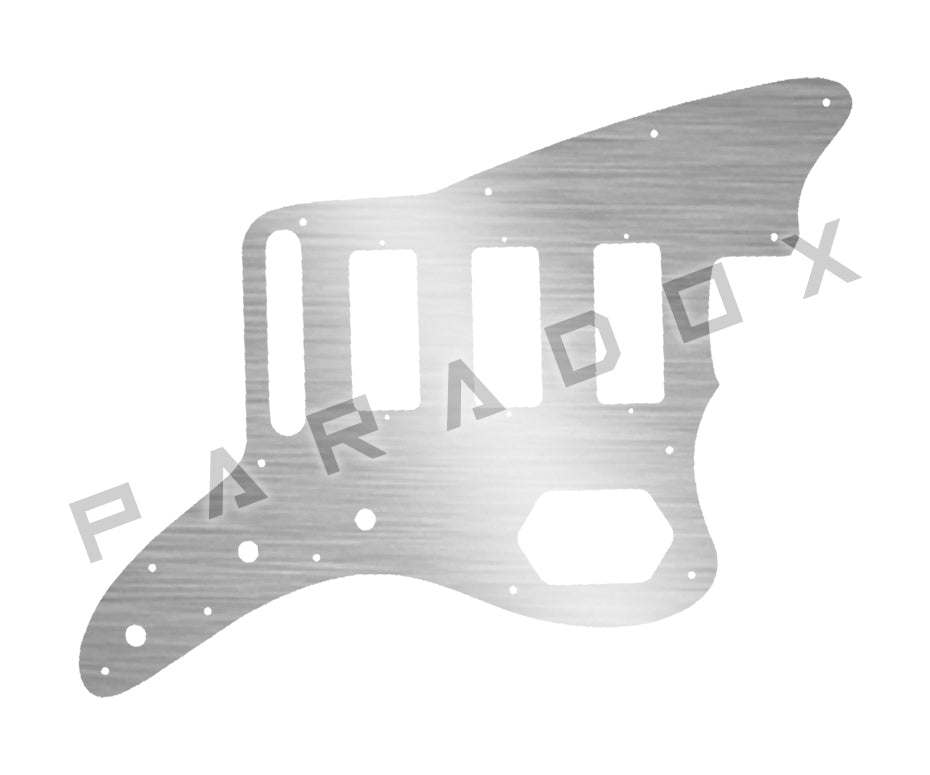 Custom Pickguard For 2023-2024 Made in Mexico Fender Gold Foil Jazzmaster